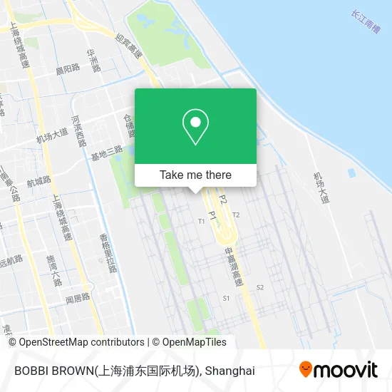 BOBBI BROWN(上海浦东国际机场) map