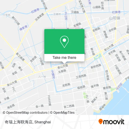 奇瑞上海联海店 map