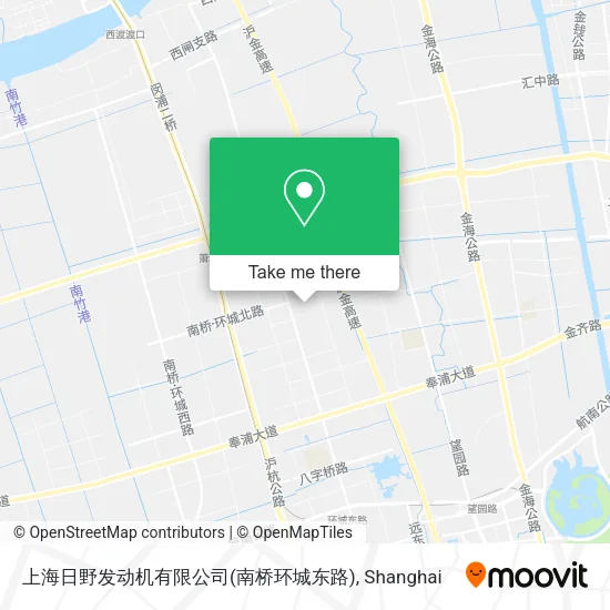 上海日野发动机有限公司(南桥环城东路) map