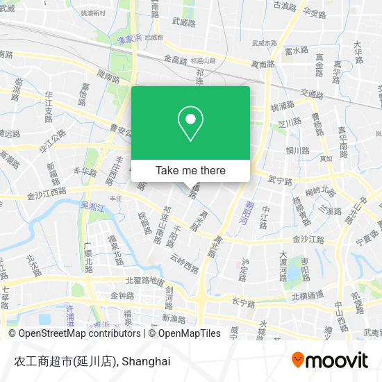 农工商超市(延川店) map