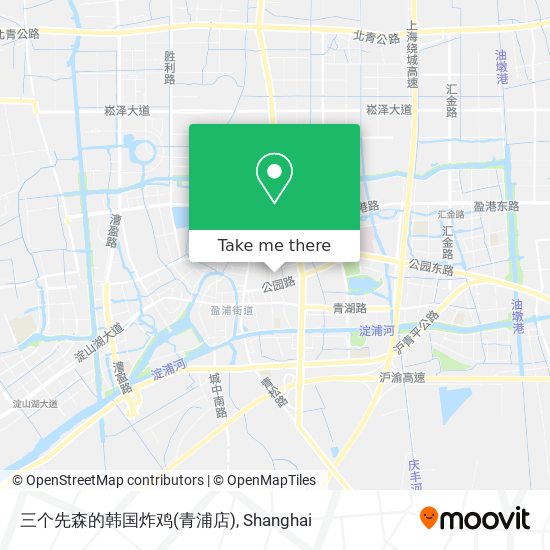 三个先森的韩国炸鸡(青浦店) map