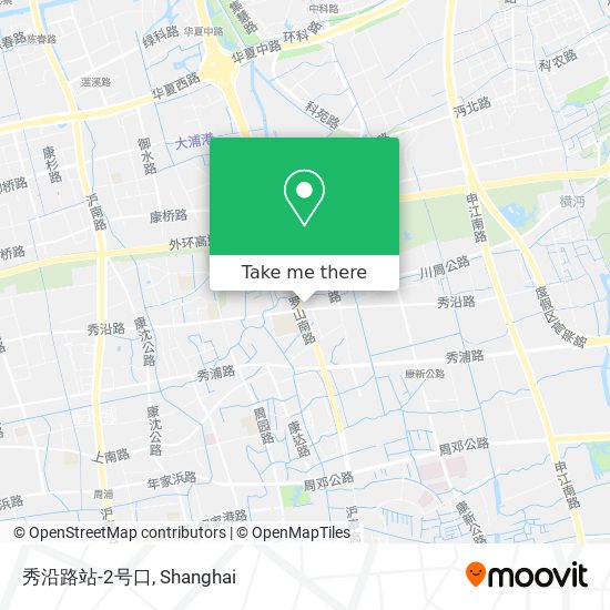 秀沿路站-2号口 map