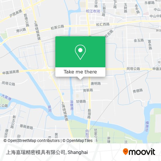 上海嘉瑞精密模具有限公司 map