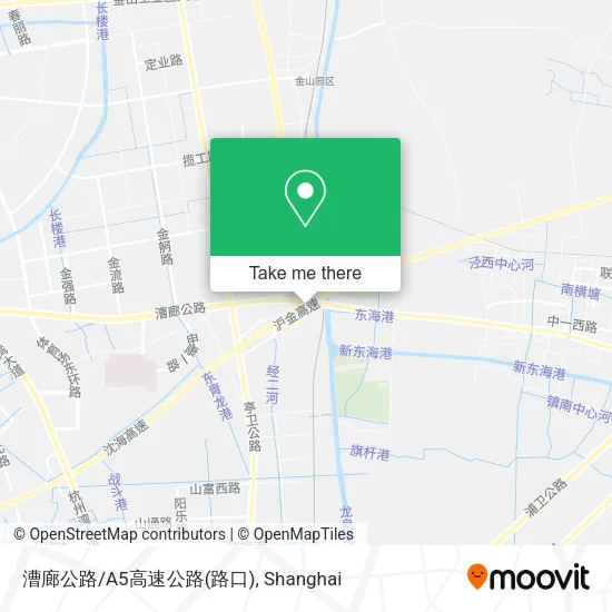 漕廊公路/A5高速公路(路口) map