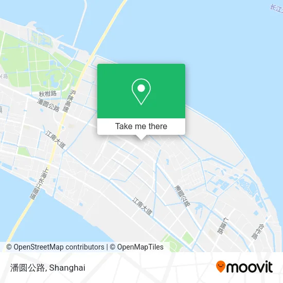 潘圆公路 map