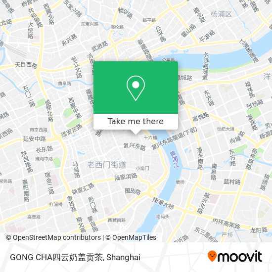 GONG CHA四云奶盖贡茶 map