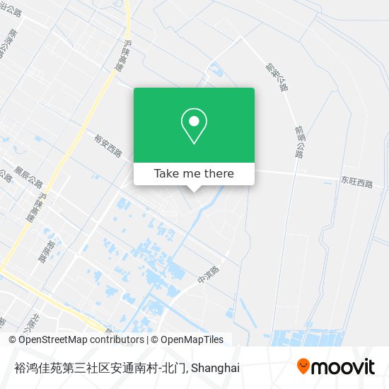 裕鸿佳苑第三社区安通南村-北门 map