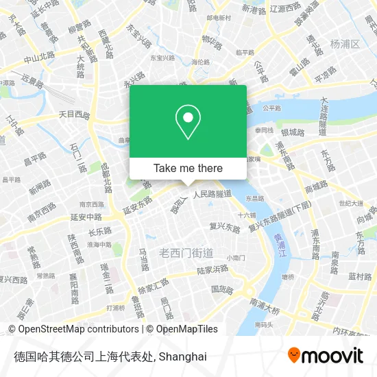 德国哈其德公司上海代表处 map