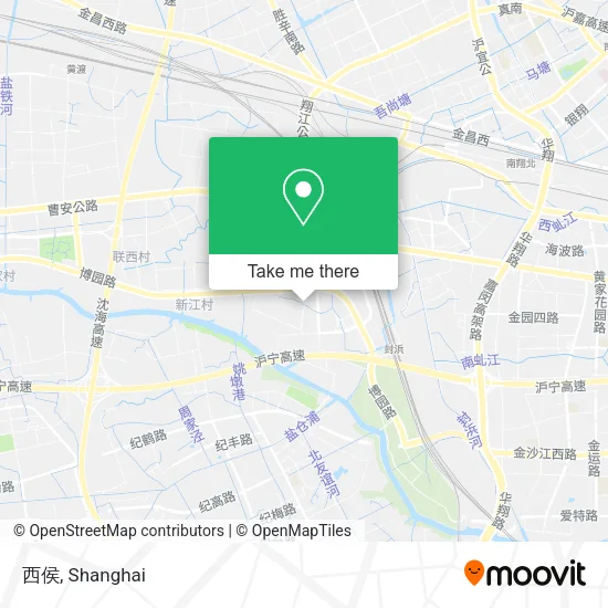 西侯 map