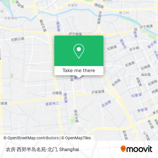 农房·西郊半岛名苑-北门 map