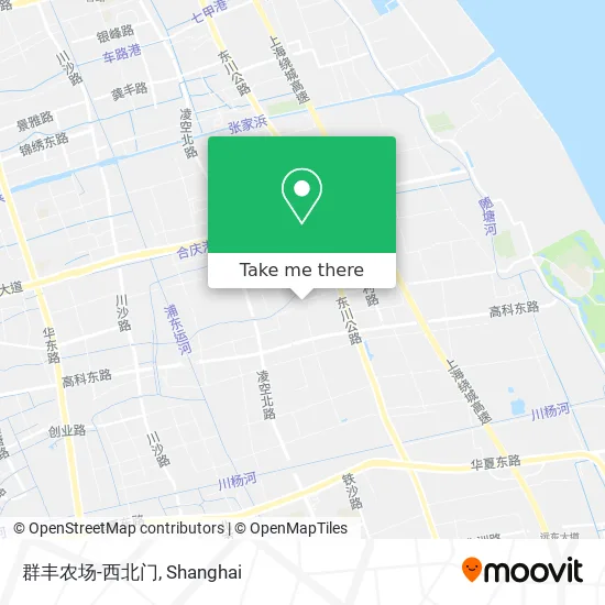 群丰农场-西北门 map