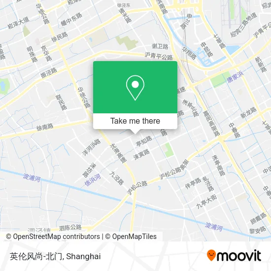 英伦风尚-北门 map