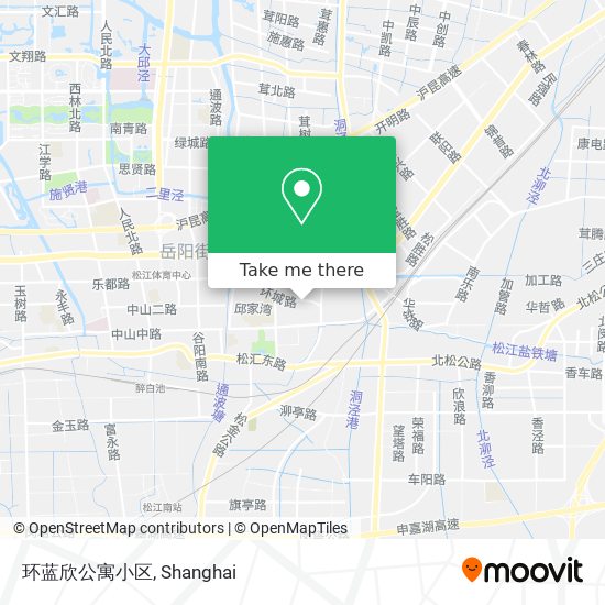 环蓝欣公寓小区 map