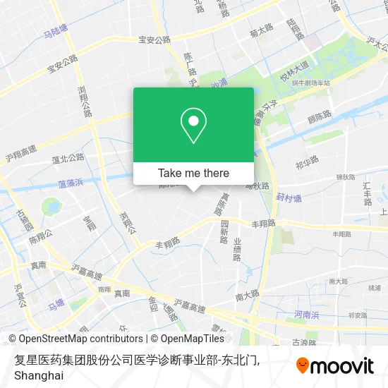 复星医药集团股份公司医学诊断事业部-东北门 map