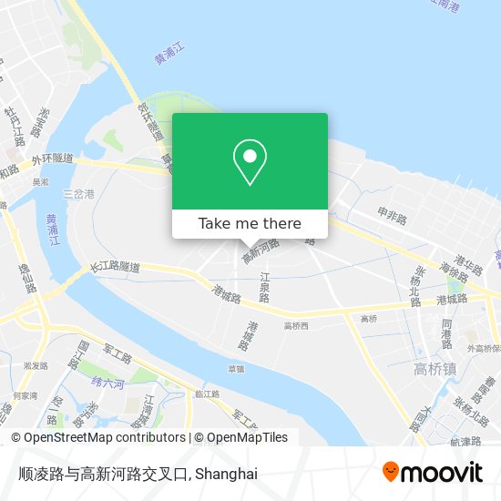 顺凌路与高新河路交叉口 map