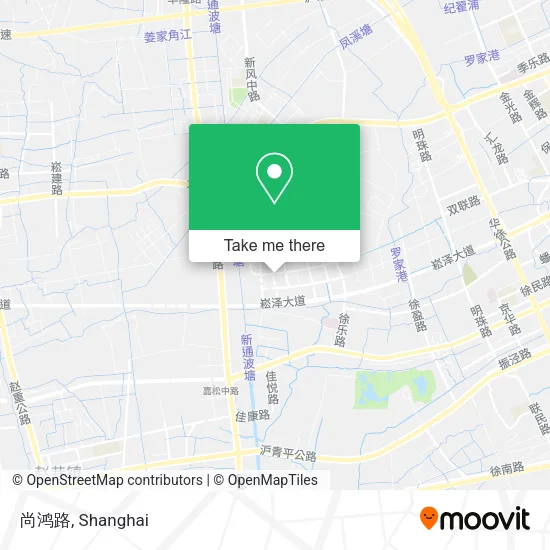 尚鸿路 map