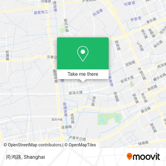 尚鸿路 map
