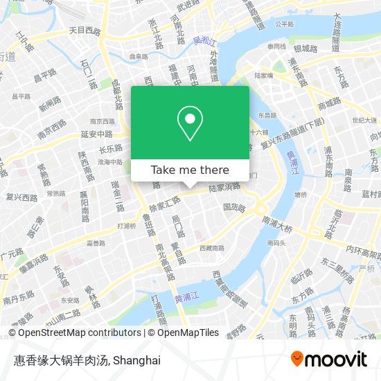 惠香缘大锅羊肉汤 map