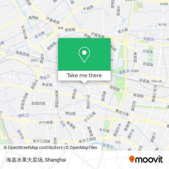 海嘉水果大卖场 map