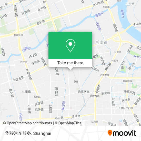 华骏汽车服务 map