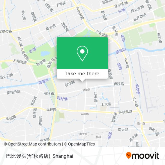 巴比馒头(华秋路店) map