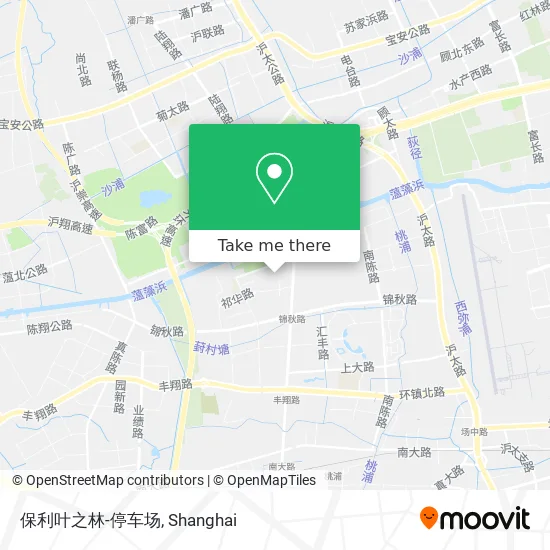 保利叶之林-停车场 map