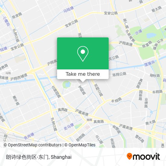 朗诗绿色街区-东门 map