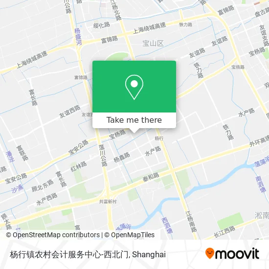 杨行镇农村会计服务中心-西北门 map