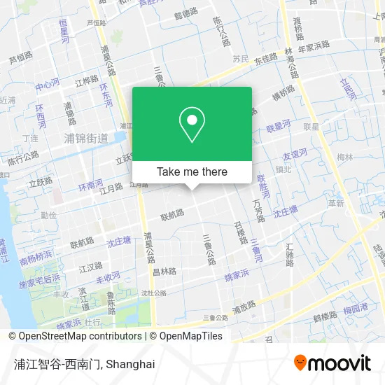浦江智谷-西南门 map