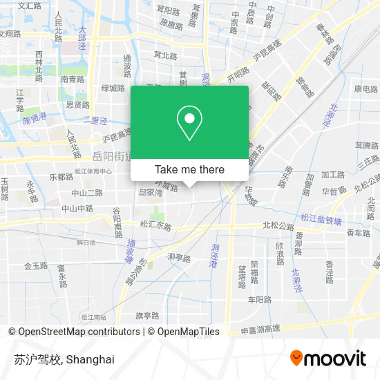 苏沪驾校 map