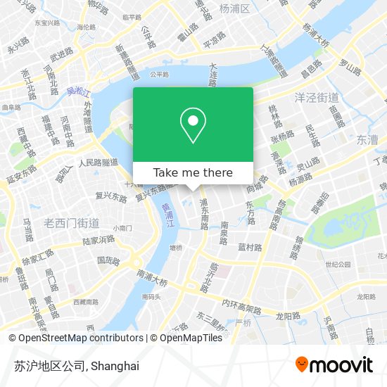 苏沪地区公司 map