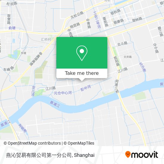 燕沁贸易有限公司第一分公司 map