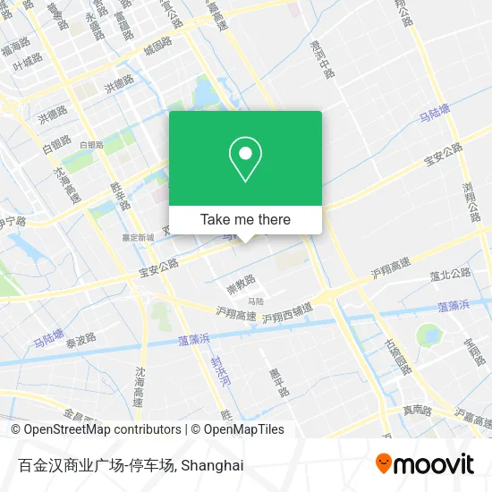 百金汉商业广场-停车场 map