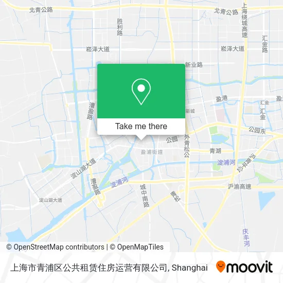上海市青浦区公共租赁住房运营有限公司 map