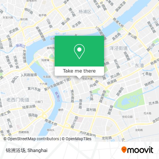 锦洲浴场 map