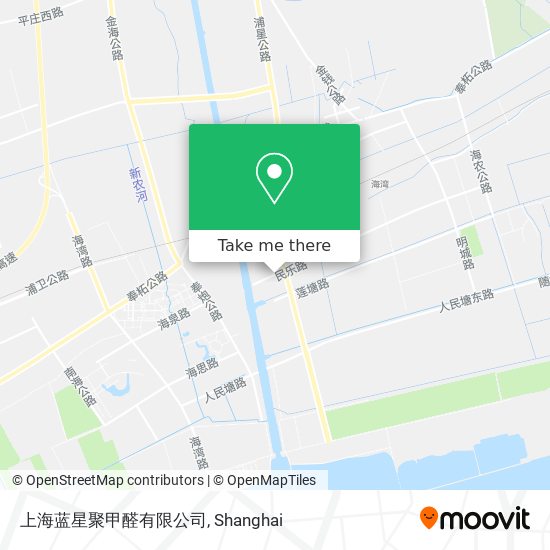 上海蓝星聚甲醛有限公司 map