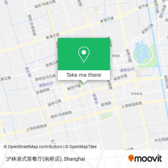 沪林港式茶餐厅(南桥店) map