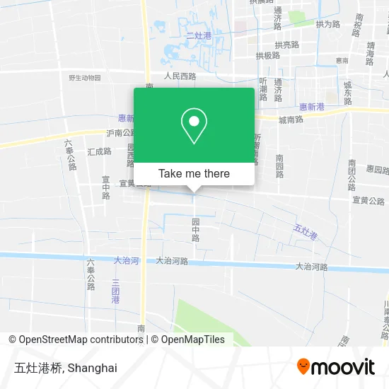 五灶港桥 map
