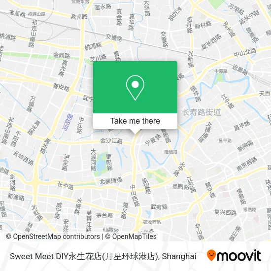 Sweet Meet DIY永生花店(月星环球港店) map