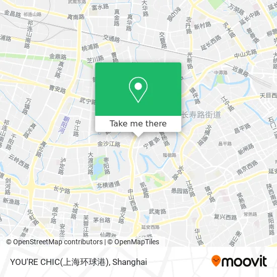 YOU'RE CHIC(上海环球港) map