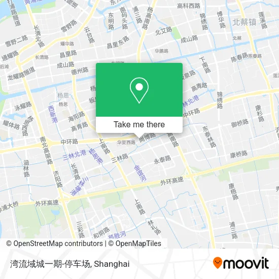 湾流域城一期-停车场 map