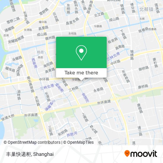 丰巢快递柜 map