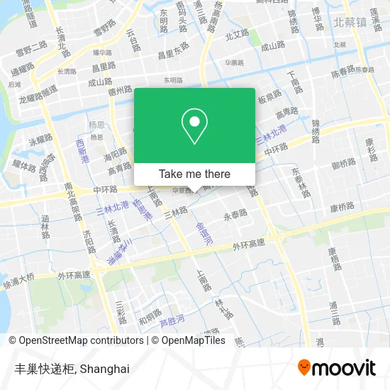 丰巢快递柜 map
