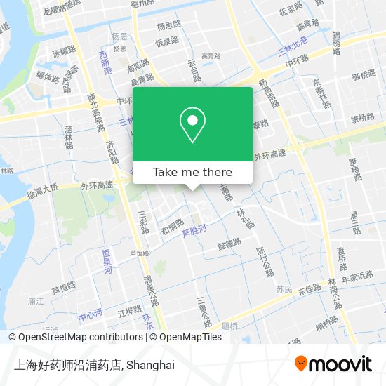 上海好药师沿浦药店 map