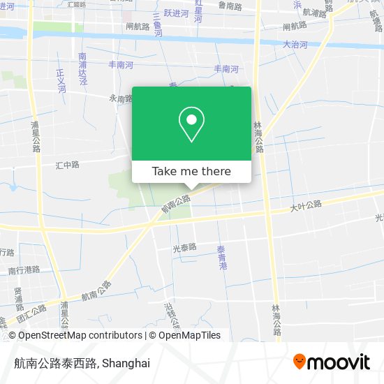 航南公路泰西路 map