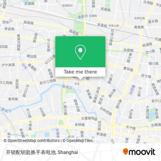 开锁配钥匙换手表电池 map