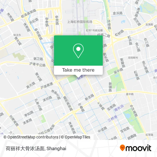 荷丽祥大骨浓汤面 map
