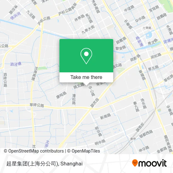 超星集团(上海分公司) map
