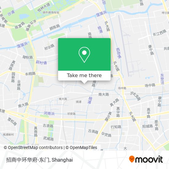 招商中环华府-东门 map