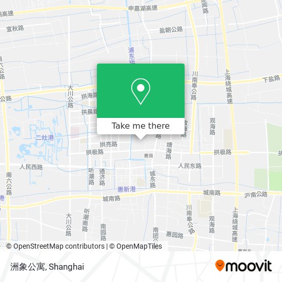 洲象公寓 map